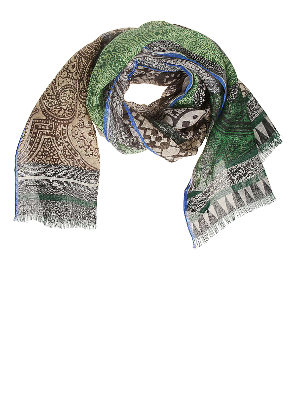 etro linen scarf