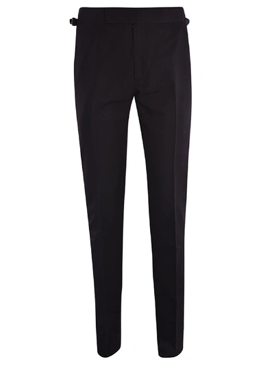 Tom Ford Straight Leg Trousers In Black
