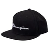 Champion Script Bb Snapback Hat In Black