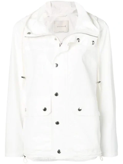 Mackintosh White Field Parka Gm-117b/w