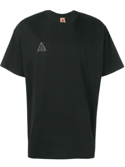 Nike Nrg All Conditions Gear Men's Logo T-shirt In Black