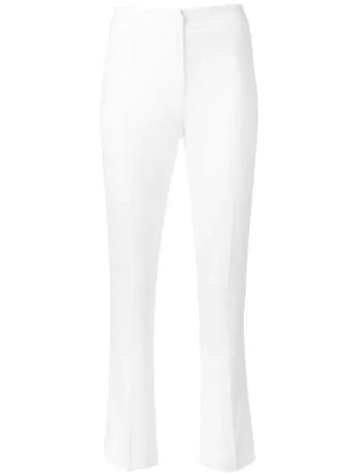 Federica Tosi Slim-fit Trousers In White