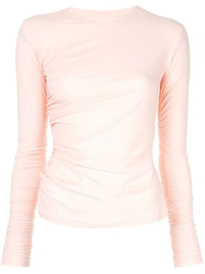 Irene Long-sleeved T-shirt In Pink
