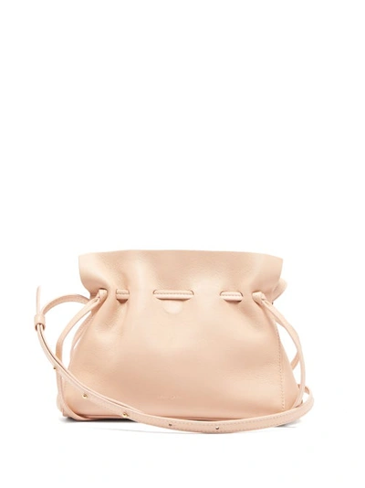 Mansur Gavriel Protea Leather Bucket Bag In Pink Multi