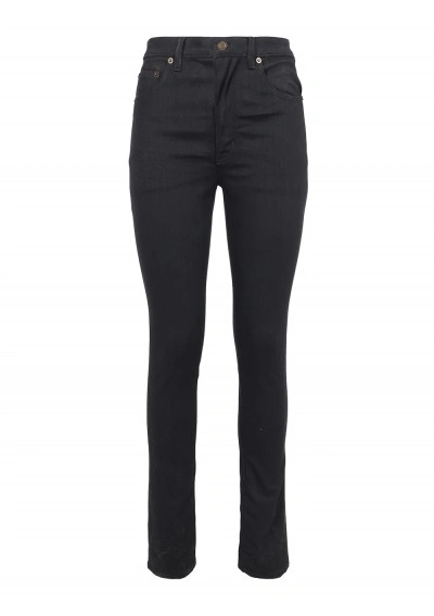 Saint Laurent Jeans In Used Black