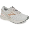 Brooks Adrenaline Gts 19 Running Shoe In Grey/ Copper/ White