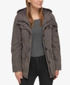 Levi's Women's Hooded Military Jacket In Grey
