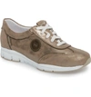 Mephisto 'yael' Soft-air Sneaker In Dark Taupe Leather