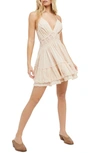 Free People 200 Degree Minidress In Stone