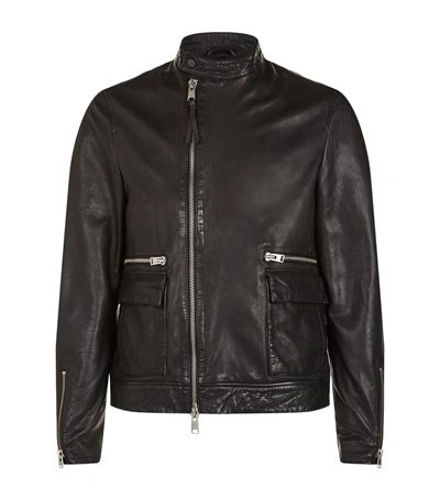 Allsaints Kallow Leather Biker Jacket | ModeSens