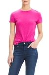 Theory 2 Nebulous Organic Cotton Tiny Tee In Pink