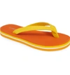 Jeffrey Campbell Surf Flip Flop In Orange Combo