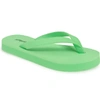 Jeffrey Campbell Surf Flip Flop In Green Neon