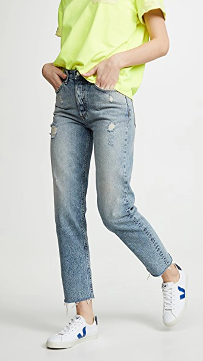 Boyish The Tommy High Rise Rigid Straight Jeans In His Girl Friday