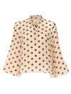 Karen Walker Spielmann Blouse In Neutrals