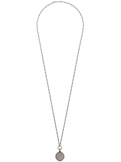 Werkstatt:münchen Pendent Necklace In Silver