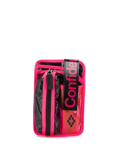 Marcelo Burlon County Of Milan Confidential Belt Bag In Pink