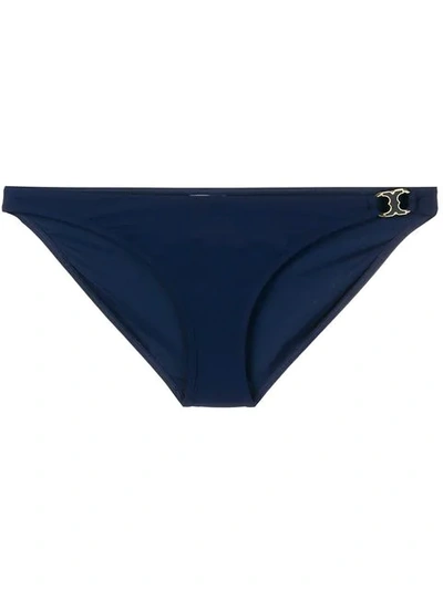 Tory Burch Bikini Bottoms In Blue