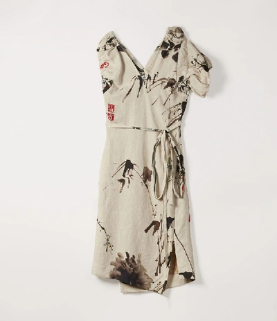 Vivienne Westwood Gabriella Dress Chinese Peony Print