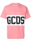 Gcds Logo Printed T In Pink