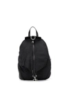 Rebecca Minkoff Mini Julian Leather Backpack In Black