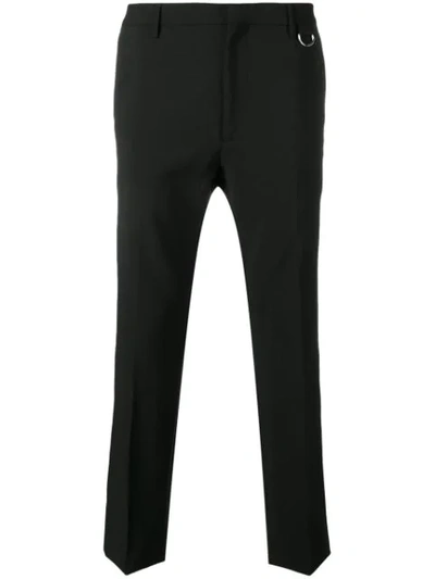 Valentino Side Stripe Tailored Trousers In Black