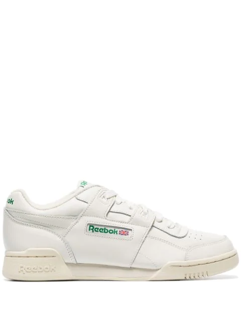 Reebok White Workout Lo Plus Low-top 