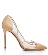 Charlotte Olympia Women's D'orsay Pointed-toe Pumps In Light Beige
