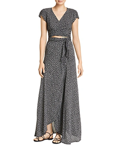 Flynn Skye Nikki Cutout Wrap Dress In Ciao For Now