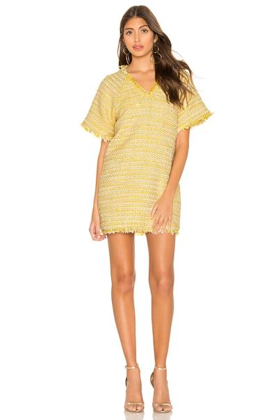 Lovers & Friends Sydney Mini Dress In Sun Yellow