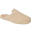 Toms Nova Mule In Stone Nubuck