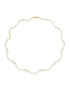 Adriana Orsini Adella Goldtone Crystal Collar Necklace