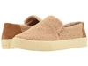 Light Brown Faux Shearling/Suede