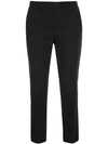 Prada Slim-fit Cropped Trousers - Blue