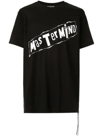 Mastermind Japan Logo Print T-shirt In Black