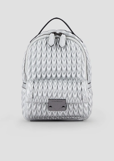 Emporio Armani Backpacks - Item 45456482 In Silver