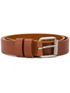 Aspesi Buckled Belt In Brown