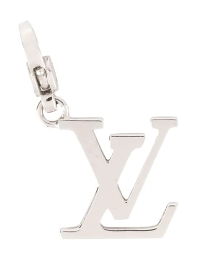 Pre-owned Louis Vuitton  Necklace Top Charm Pendant Charm In Silver