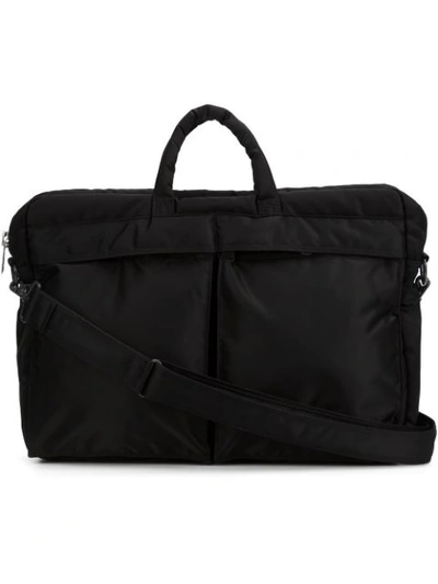 Porter-yoshida & Co 'tanker' Briefcase In Black