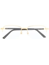 Cartier 'santos De ' Brille - Gold