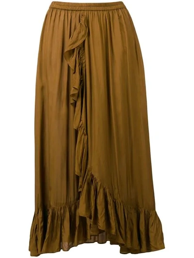 Mes Demoiselles Habibi Skirt In Brown