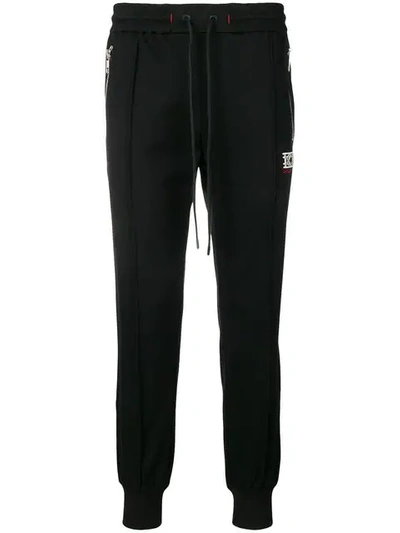 Ktz Jogging Tapered Trousers In Black