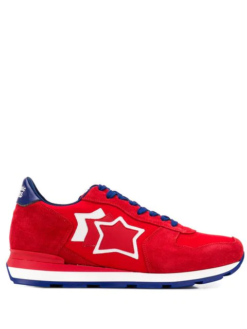 Atlantic Stars Men's Shoes Suede Trainers Sneakers Antares In Red ...