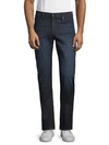 7 For All Mankind Paxtyn Squiggle Straight Jeans In Edina