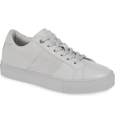 Greats Royale Low Top Sneaker In Light Grey Leather