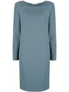 The Row Karina Shift Dress In Blue
