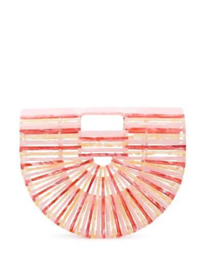 Cult Gaia Acrylic Ark Small-citrus In Light Pink