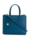 Michael Michael Kors Mercer Tote Bag In Blue