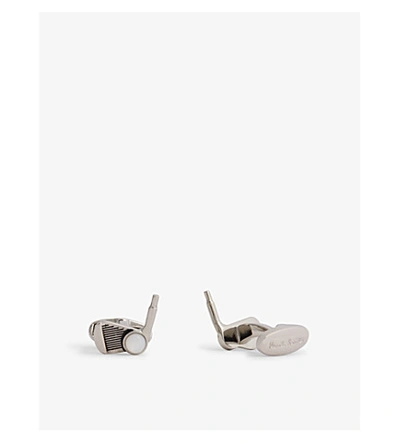 Paul Smith Golf Cufflinks In Silver