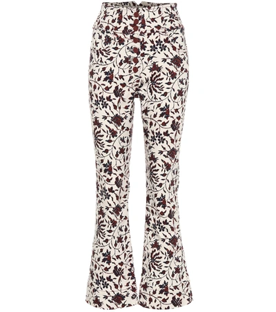 Ulla Johnson Ellis High-rise Cropped Jeans In White